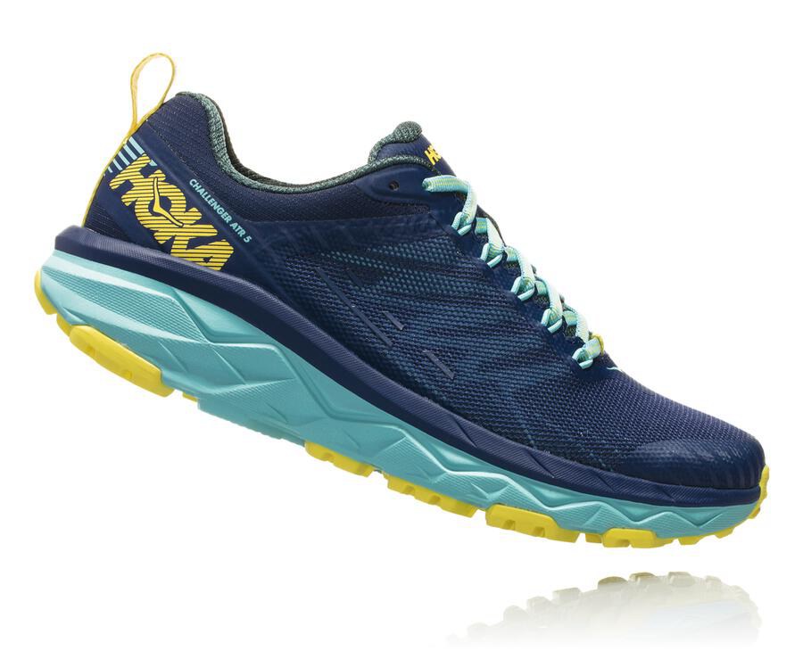 Hoka One One Trailsko Dame - Challenger Atr 5 - Blå - 175096NMQ